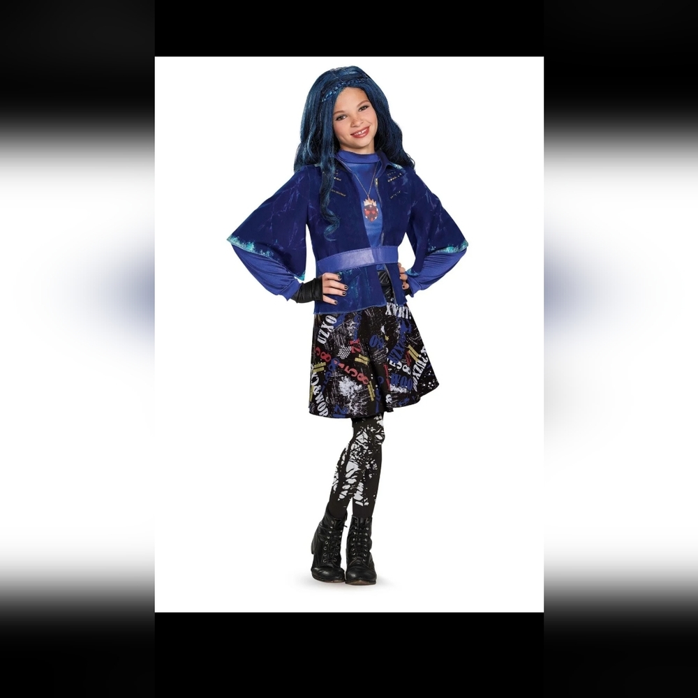 Disney Descendants Kids Costume - Blue and Black